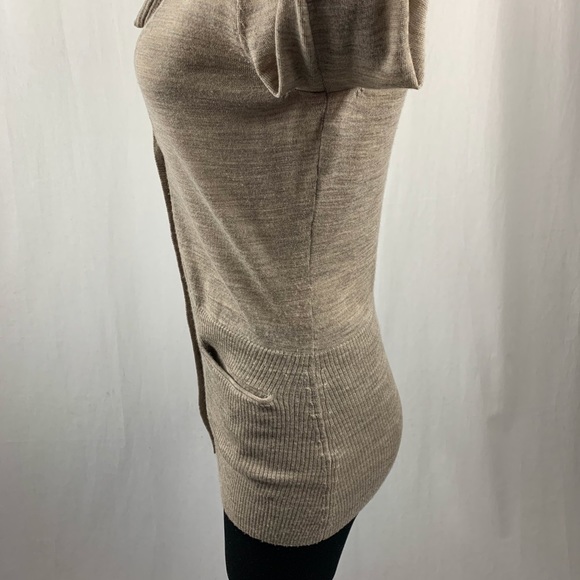 Witchery Beige V-neck Fitted Cardigan M - Picture 6 of 10